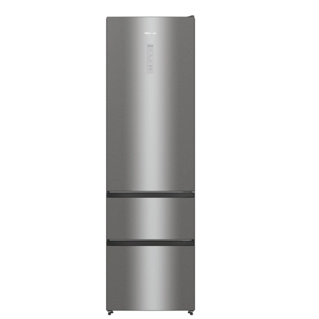 Hisense RM469N4ACDUK 60cm 60/40 Frost Free Fridge Freezer - Stainless Steel