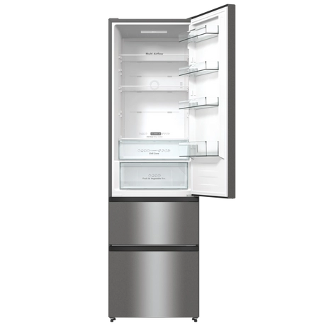 Hisense RM469N4ACDUK 60cm 60/40 Frost Free Fridge Freezer - Stainless Steel