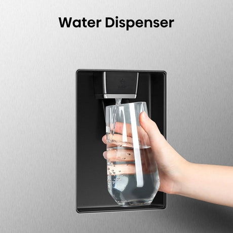 Hisense RS840N4WCE 60/40 91cm Frost Free American Fridge Freezer - Stainless Steel