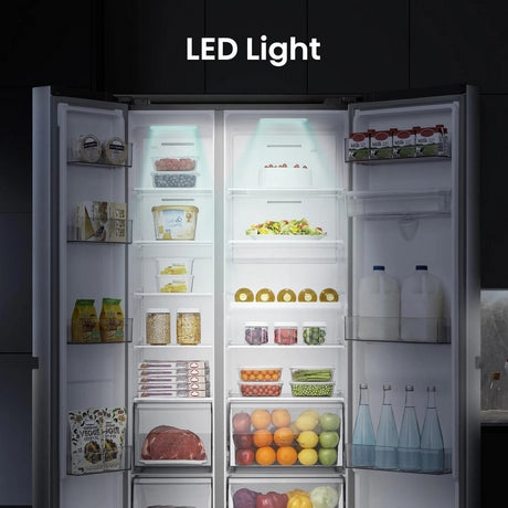 Hisense RS840N4WCE 60/40 91cm Frost Free American Fridge Freezer - Stainless Steel