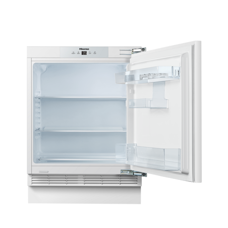 Hisense RUL178D4AWE 59.5cm Intergrated Undercounter Larder Fridge - White - Bonus Superstore