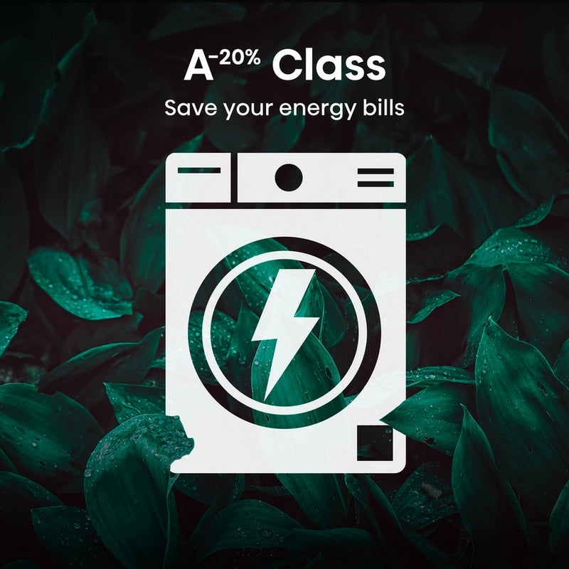 Hisense WF1Q8041BW 8kg 1400 Spin, Steam Washing Machine - White