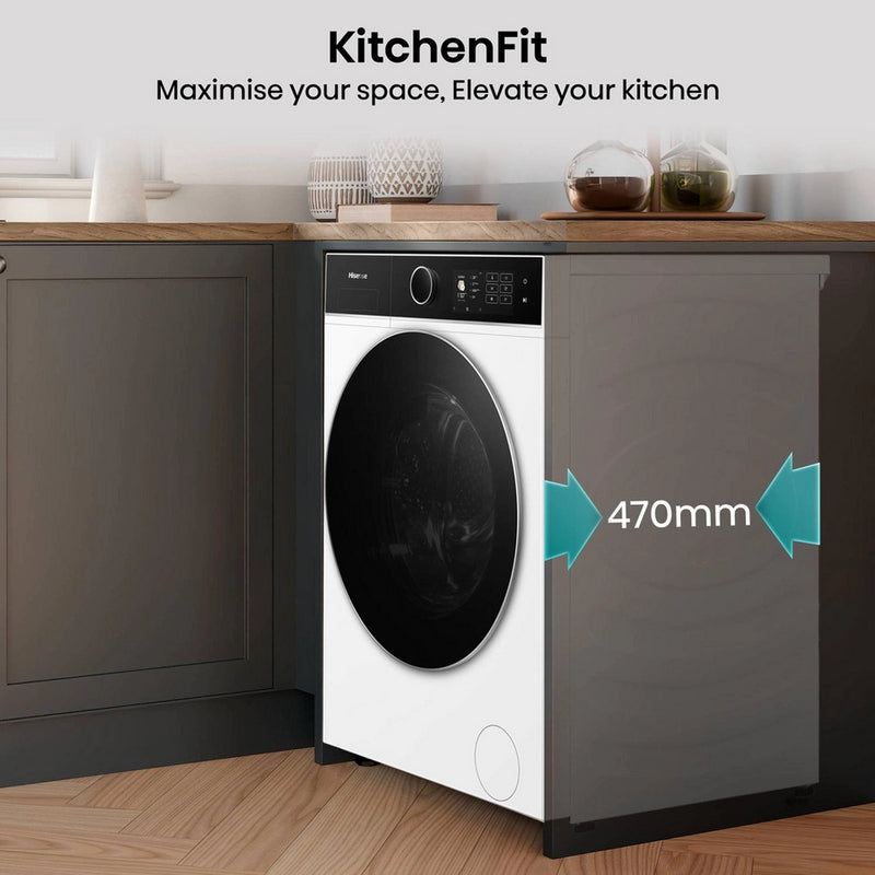 Hisense WF5I9043BWFS 9kg 1400 Spin Washing Machine - White