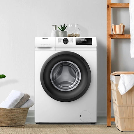 Hisense WFQP7012EVM 7kg 1200 Spin Washing Machine - White - Bonus Superstore