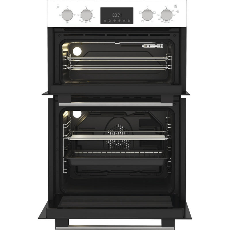 Hotpoint DIH10DW 89cm Built In Electric Double Oven - White