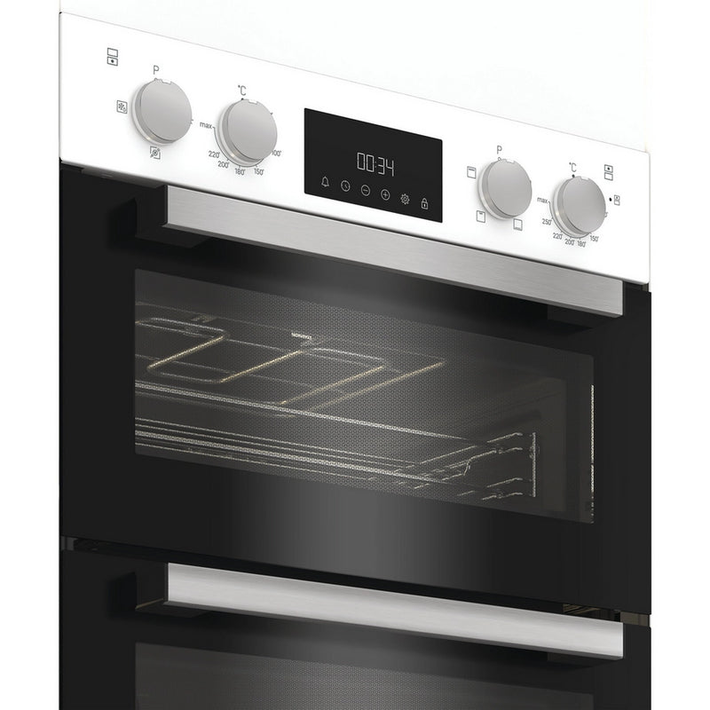 Hotpoint DIH10DW 89cm Built In Electric Double Oven - White