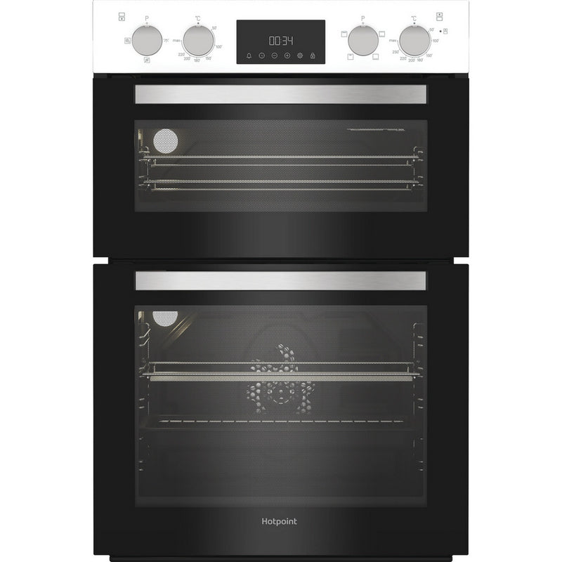 Hotpoint DIH10DW 89cm Built In Electric Double Oven - White