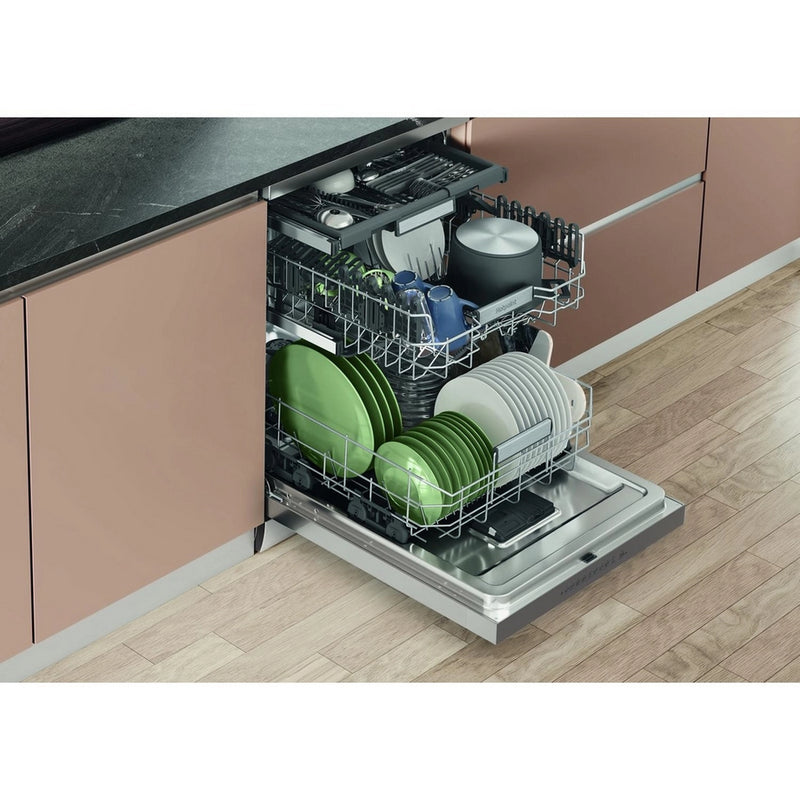 Hotpoint H7FHP43XUK Dishwasher - Inox - 15 Place Settings