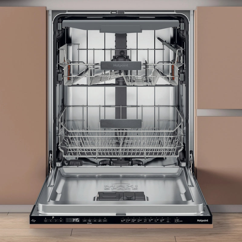Hotpoint Maxi Space H7IC16M6 UK Integrated Dishwasher with Third Rack - 16 Place Settings