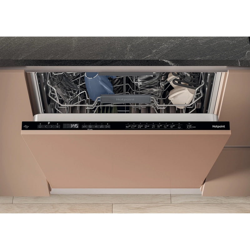 Hotpoint Maxi Space H7IC16M6 UK Integrated Dishwasher with Third Rack - 16 Place Settings