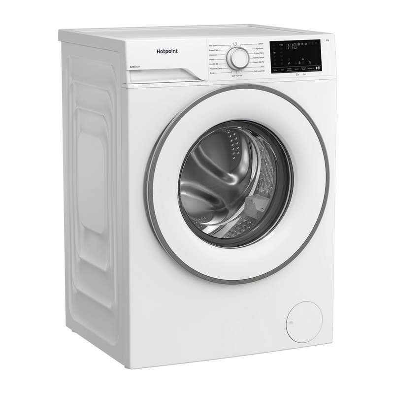 Hotpoint HEV841WUK 8kg 1400 Spin Washing Machine - White