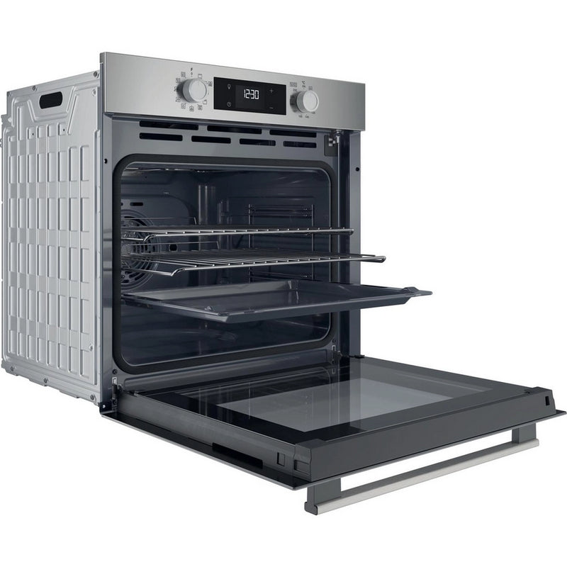 Hotpoint HO278PXUK 60cm Built In Electric Single Oven - Silver
