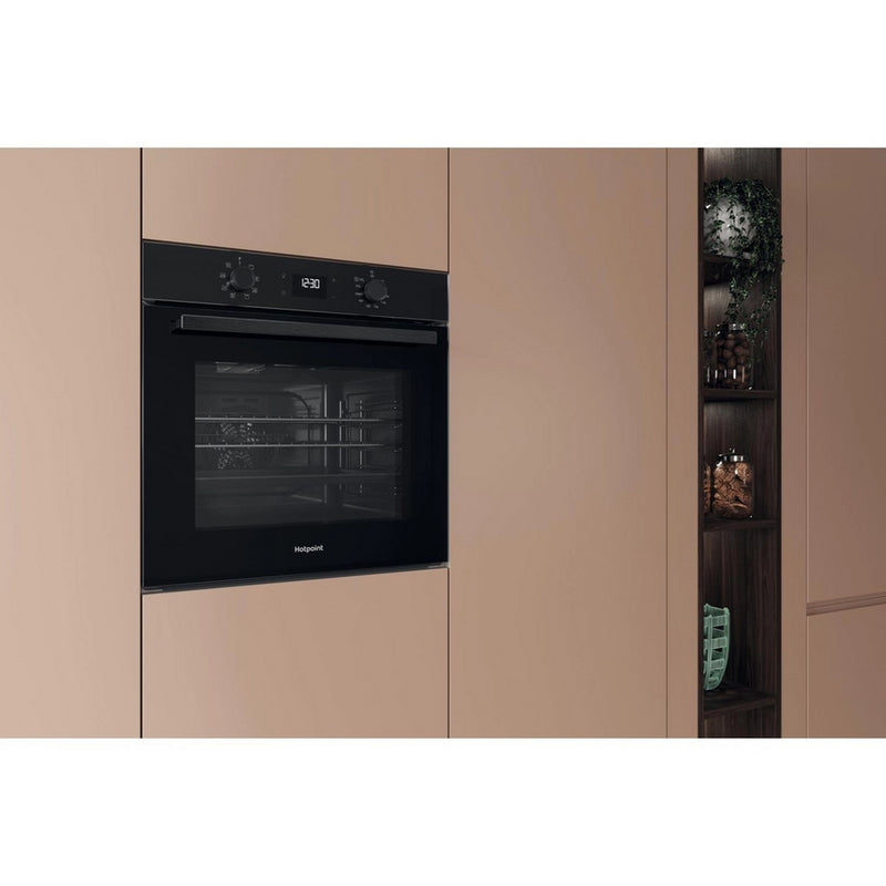Hotpoint HO455HBUK 60cm Built In Electric Single Oven - Black