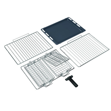 Hotpoint HOEU25CZXUK 59.5cm Built In Electric Single Oven - Stainless Steel