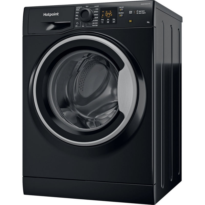 Hotpoint NSWF946BSUK 9kg 1400 Spin Washing Machine - Black