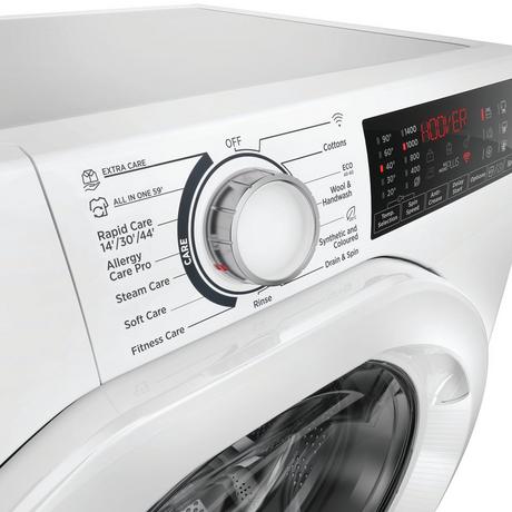 Hoover H3WPS4106TM6 10kg 1400 Spin Washing Machine - White - Bonus Superstore
