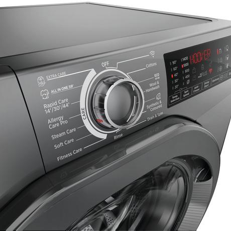 Hoover H3WPS496TMRR6 9kg 1400 Spin Washing Machine - White - Bonus Superstore