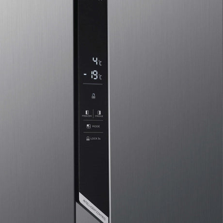 Hoover HHSBSO-6174XK-1 91cm 60/40 Frost Free American Fridge Freezer - Stainless Steel - Bonus Superstore