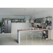Hoover HHSBSO-6174XK-1 91cm 60/40 Frost Free American Fridge Freezer - Stainless Steel - Bonus Superstore