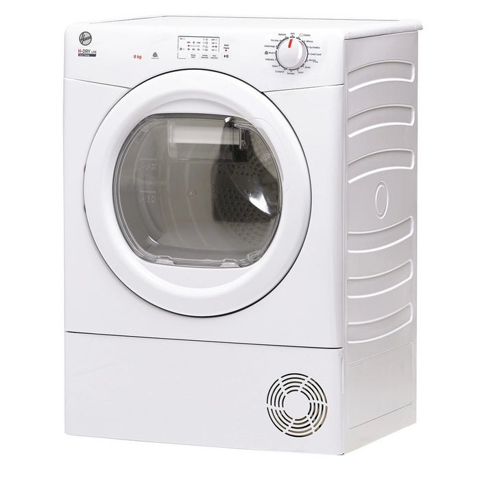 Hoover H-Dry 300 HLE H8A1LE-80 8kg Heat Pump Tumble Dryer - White