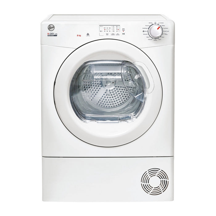 Hoover H-Dry 300 HLE H8A1LE-80 8kg Heat Pump Tumble Dryer - White