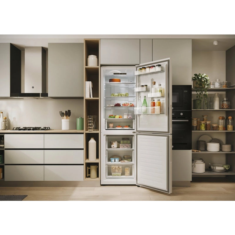 Hoover HONCQ2T618EWKR 59.5cm 60/40 Frost Free Fridge Freezer - White