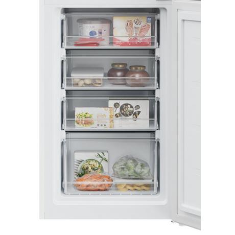 Hoover HVT3CLECKIHW 54.5cm Fridge Freezer - White - Bonus Superstore
