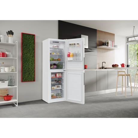 Hoover HVT3CLECKIHW 54.5cm Fridge Freezer - White - Bonus Superstore