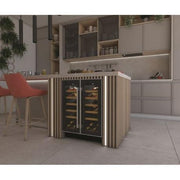 Hoover 38 Bottle Capacity Dual Zone Wine Cooler - Black - Bonus Superstore