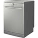 Indesit D2FHK26SUK Dishwasher: full size, silver - Bonus Superstore