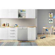 Indesit D2FHK26SUK Dishwasher: full size, silver - Bonus Superstore