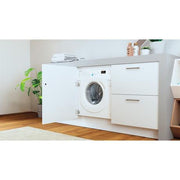 Indesit BIWMIL71252UKN 7kg 1200 Spin Integrated Washing Machine - White - Bonus Superstore