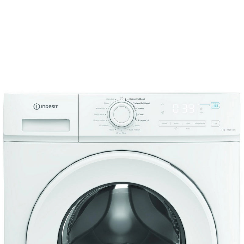 Indesit IMA764MYTIMEUK 7kg 1400 Spin Washing Machine - White - Bonus Superstore