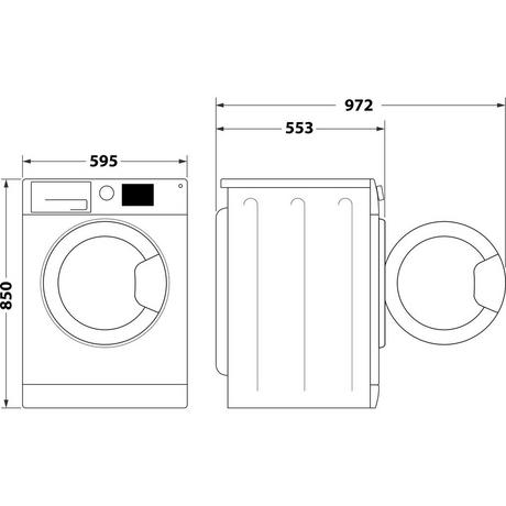 Indesit MTWC71485WUK 7kg 1400 Spin Washing Machine - White - Bonus Superstore