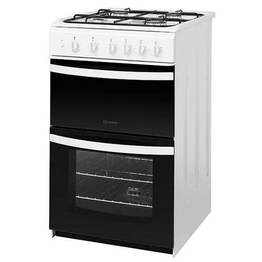 Indesit ID5G00KMW/UK /L 50cm Gas Cooker - White - Bonus Superstore