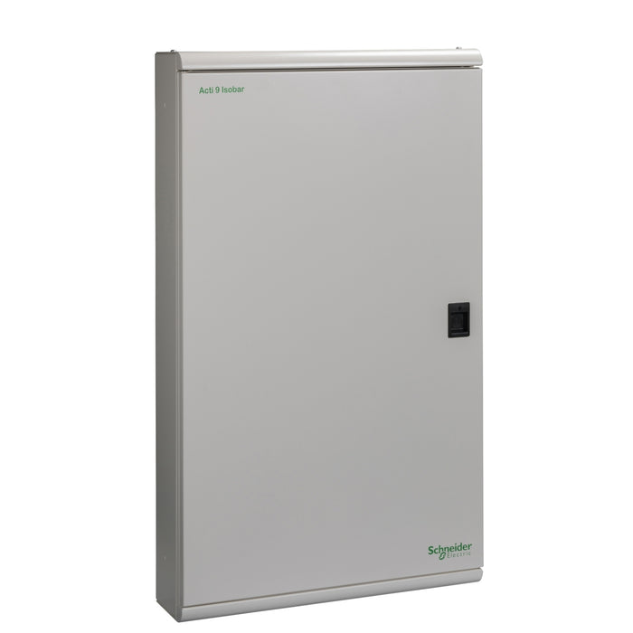 Schneider SEA9BN16SXS Acti9 Isobar B - steel enclosure - slotted front - 862 height - 68 SP ways