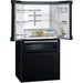 Siemens KF96RSBEA i700 American Fridge Freezer, Black - Bonus Superstore