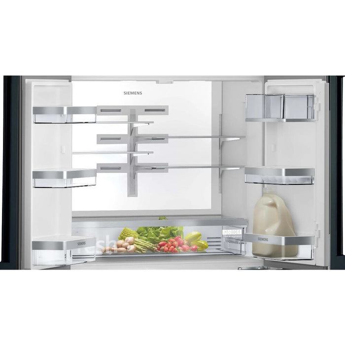 Siemens KF96RSBEA i700 American Fridge Freezer, Black - Bonus Superstore