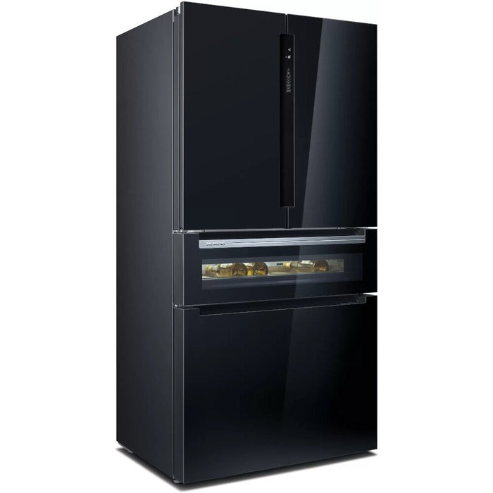 Siemens KF96RSBEA i700 American Fridge Freezer, Black - Bonus Superstore