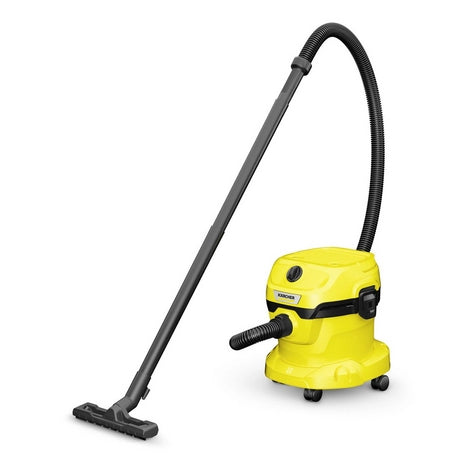 Karcher WD2PLUS Wet & Dry Vacuum Cleaner - Yellow - Bonus Superstore