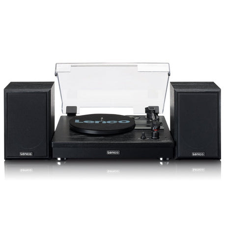 Lenco A004814 Lenco LS-101 Turntable & Hi Fi speakers - Black