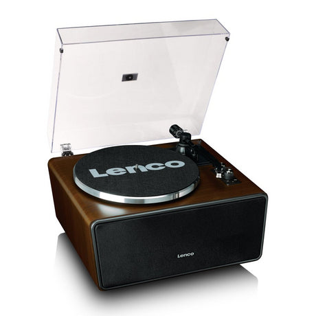 Lenco A005464 Lenco LS-470WA Turntable with built-in speaker - Dark Walnut