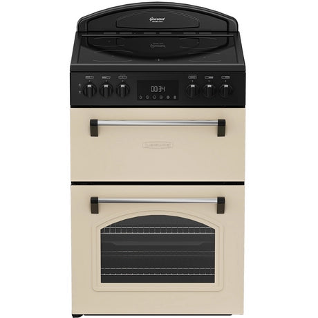 Leisure CLB60ECC 60cm Double Oven Electric Range Cooker - Cream - Bonus Superstore