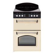 Leisure CLB60ECC 60cm Double Oven Electric Range Cooker - Cream - Bonus Superstore