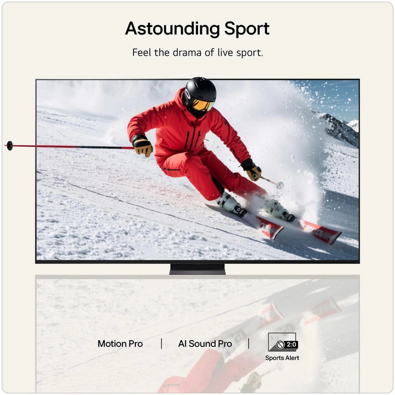 LG 100QNED87B6.AEK 100" 4K QNED evo AI Smart TV