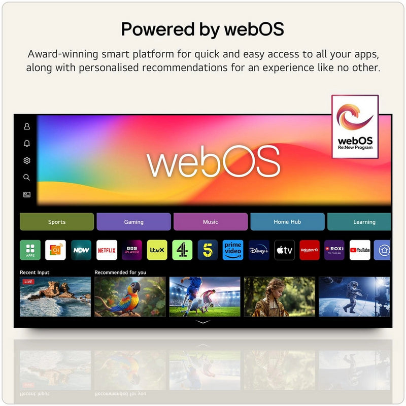 LG 100QNED87B6.AEK 100" 4K QNED evo AI Smart TV