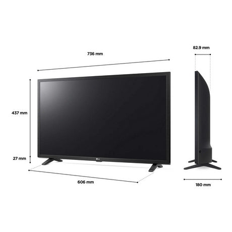 LG 32LQ630B6LA.AEK 32" HD Ready HDR Smart LED TV - Black
