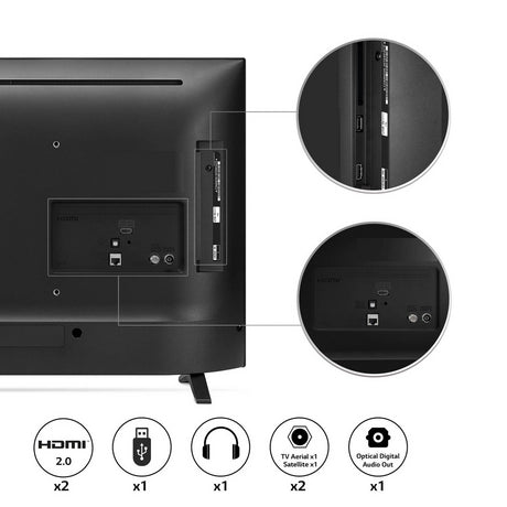 LG 32LQ630B6LA.AEK 32" HD Ready HDR Smart LED TV - Black