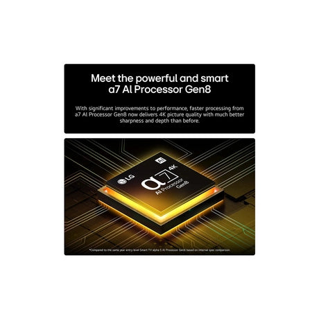 LG 43NANO80A6B.AEK 43" 4K Ultra HD Smart TV - Bonus Superstore