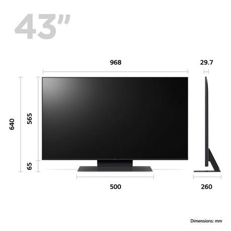 LG 43UR91006LA_AEK 43" 4K Smart LED TV